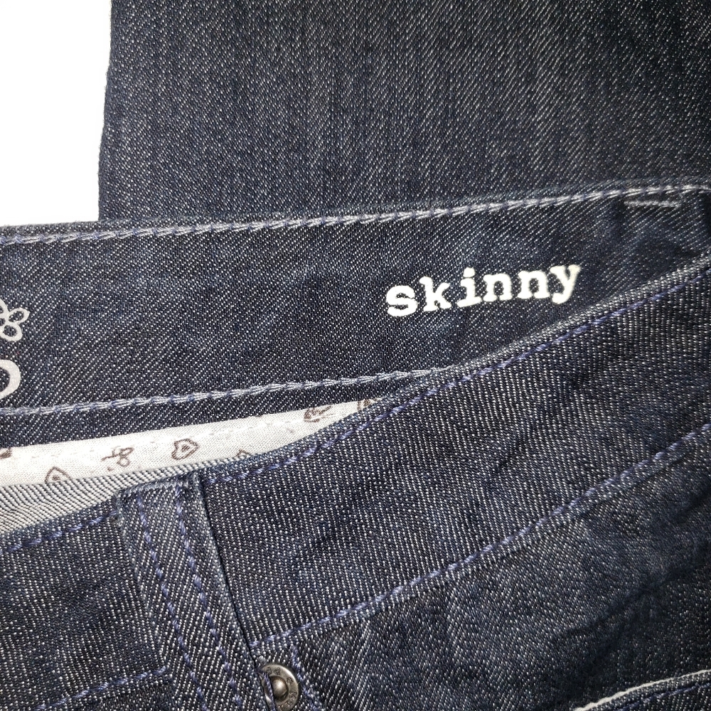 Mudd Skinny Jeans Juniors Sz 9 Dark Wash Stretch Denim Womens - Picture 5 of 6